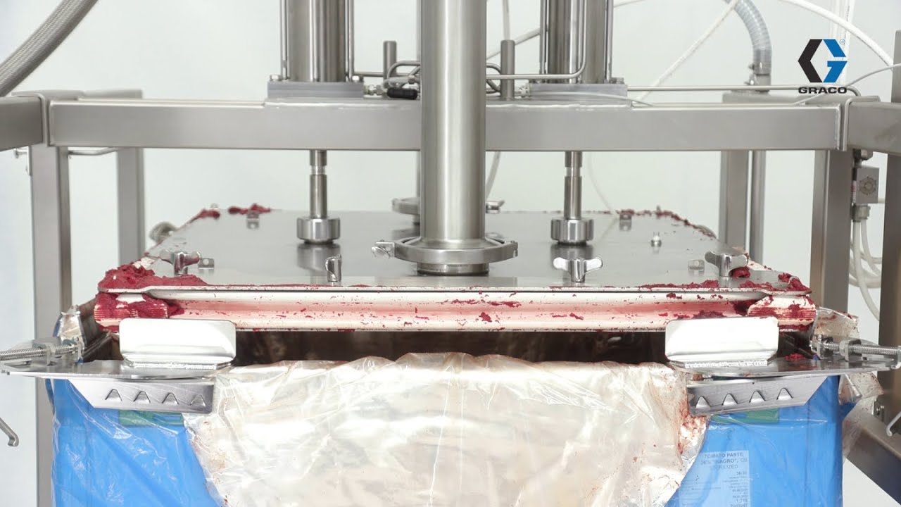 Graco SaniForce Bin Evacuation Systems (BES) - Hygienic Pumping of High Viscosity Products
