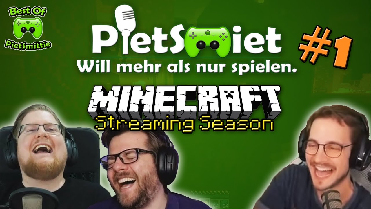 Minecraft Streams #1 🎮 Best of PietSmittie