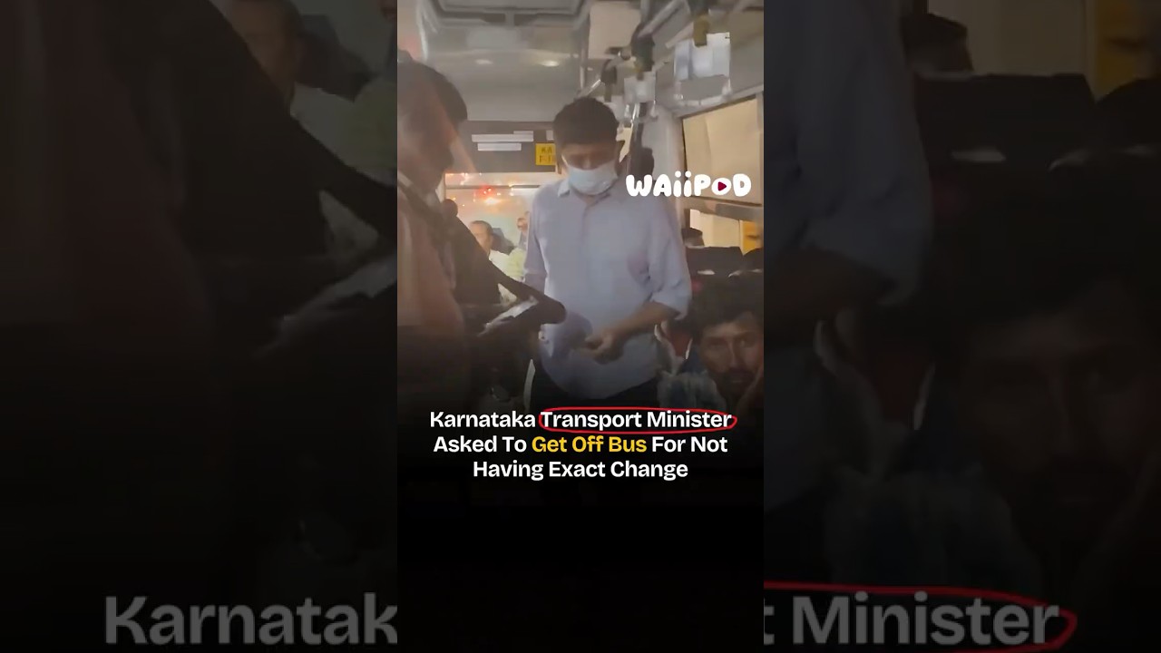 Karnataka Transport Minister Surprise Inspection Turns Into Reality Check |Orders Suspension|Waiipod