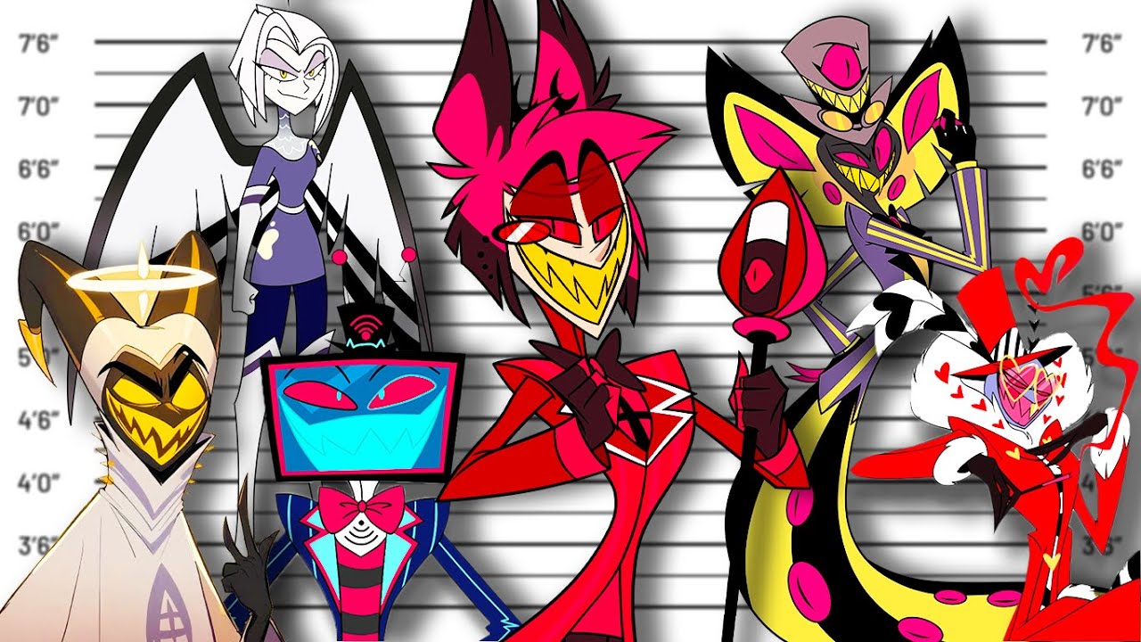 If ALL Hazbin Hotel Villains Were Charged For Their Crimes