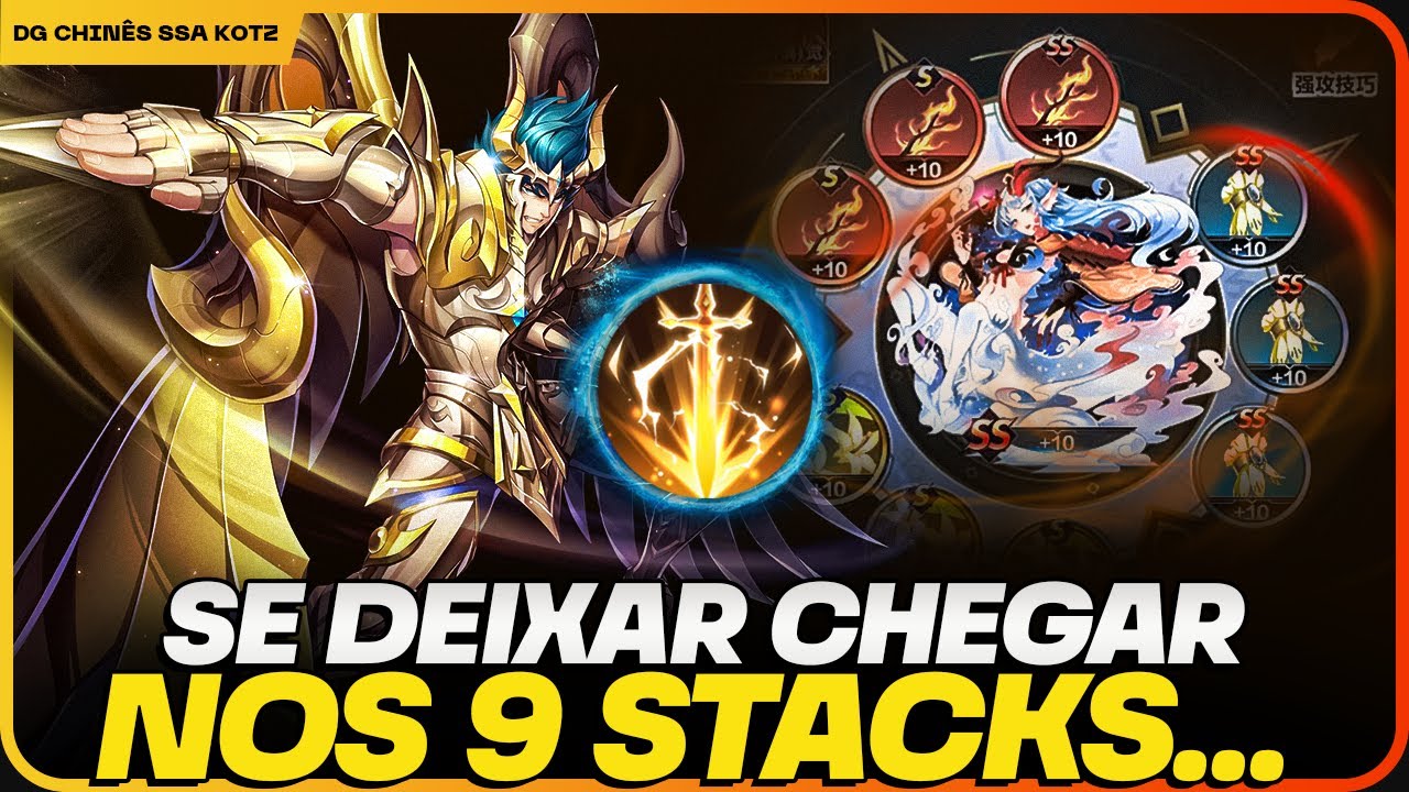 ♑⚔️ SE DEIXAR CHEGAR NOS 9 STACKS, ACABOU! PRIMEIRAS IMPRESSÕES - CR SHURA DIVINO - PVP CHINA! ⚔️♑