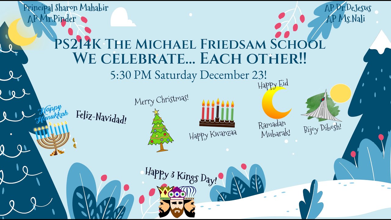 PS214K 2023-2024 Virtual Holiday Show!   SD 480p
