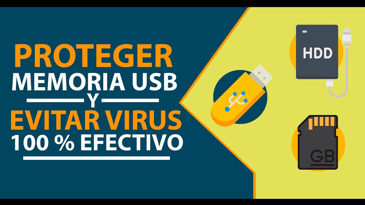 🔒 Como Proteger, Vacunar o Inmunizar una Memoria USB ► 🛡️ EVITA TODO Tipo de VIRUS | Bien Explicado