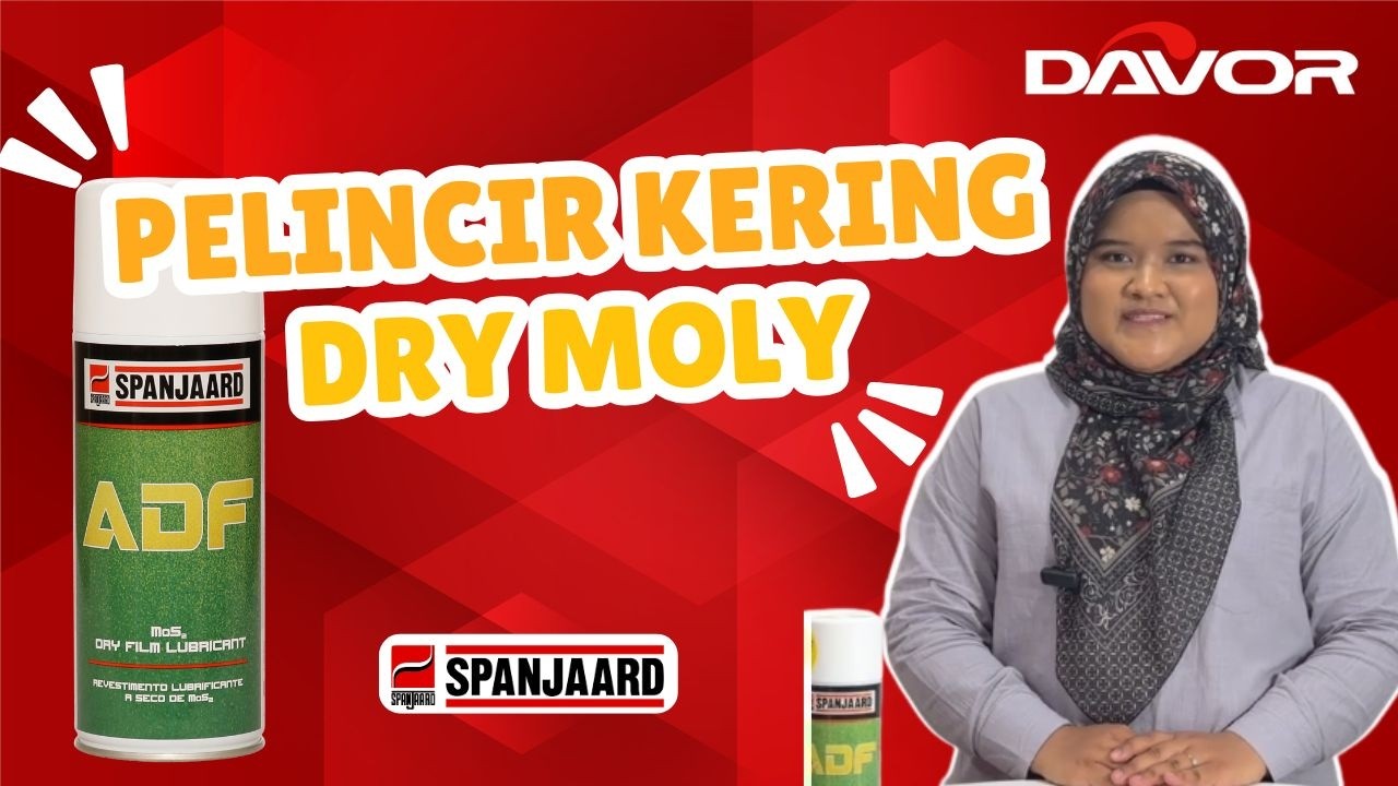 Spanjaard ADF Dry Moly | High-Performance Dry Film Lubricant
