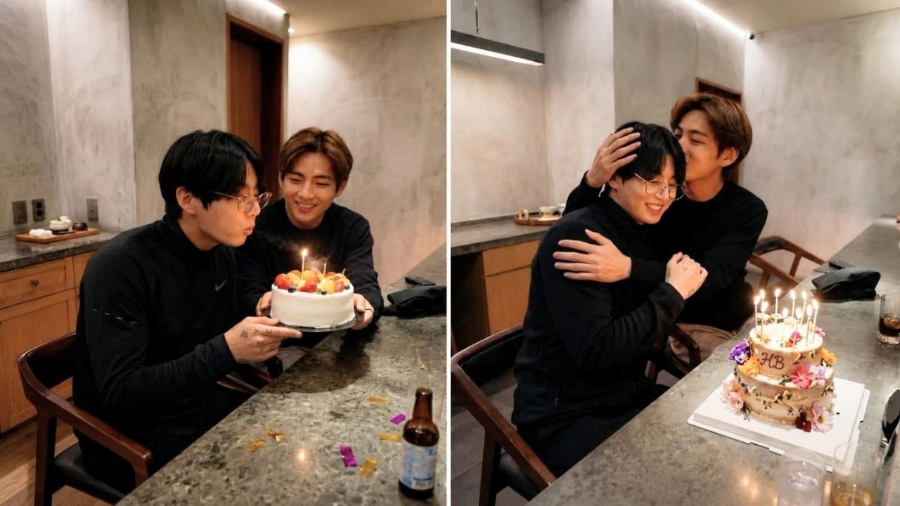 SWEET MOMENT! Taehyung Celebrates Jungkook&rsquo;s 29th Birthday in Los Angeles, Leaving ARMY in Tears.