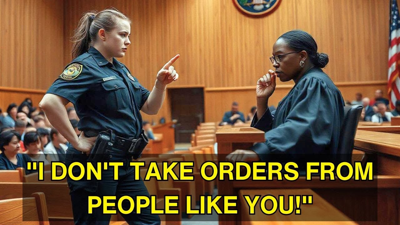 Racist Female Cop DISRESPECTS Black Judge – Justice Is Finally Served!