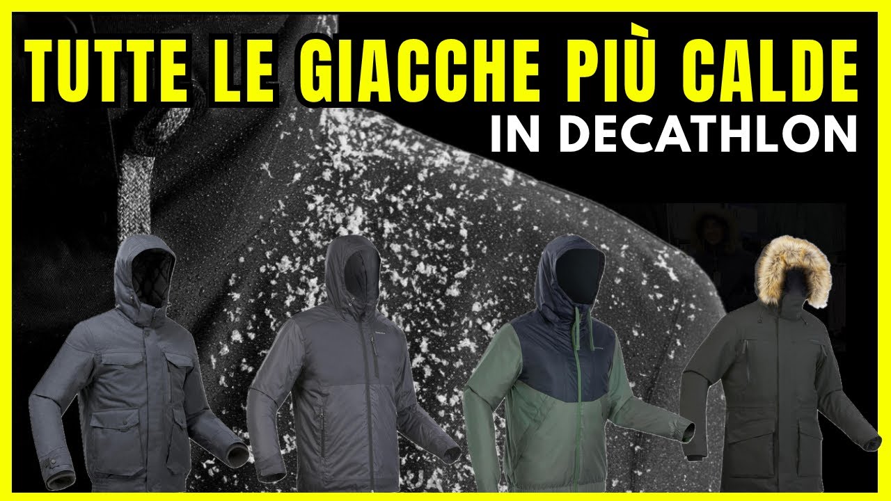 Tutte le giacche più calde in Decathlon!