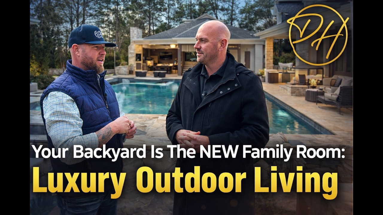 Your Backyard Is The NEW Family Room: Luxury Outdoor Living