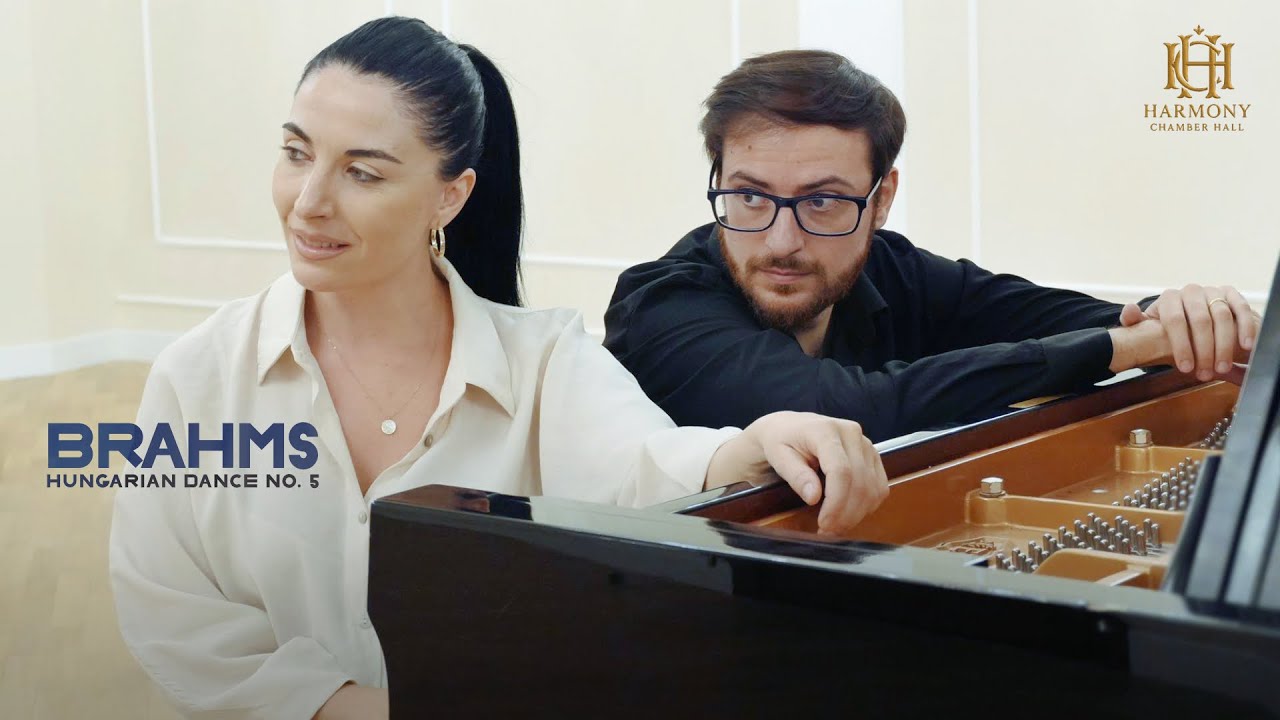 Brahms: Hungarian Dance No. 5 (4 Hands) | Sona Barseghyan and Armen-Levon Manaseryan