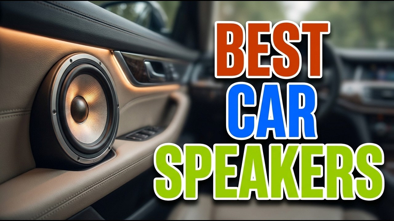 TOP 5 Best Car Speaker Brands for Premium Sound Quality & Deep Bass 2026