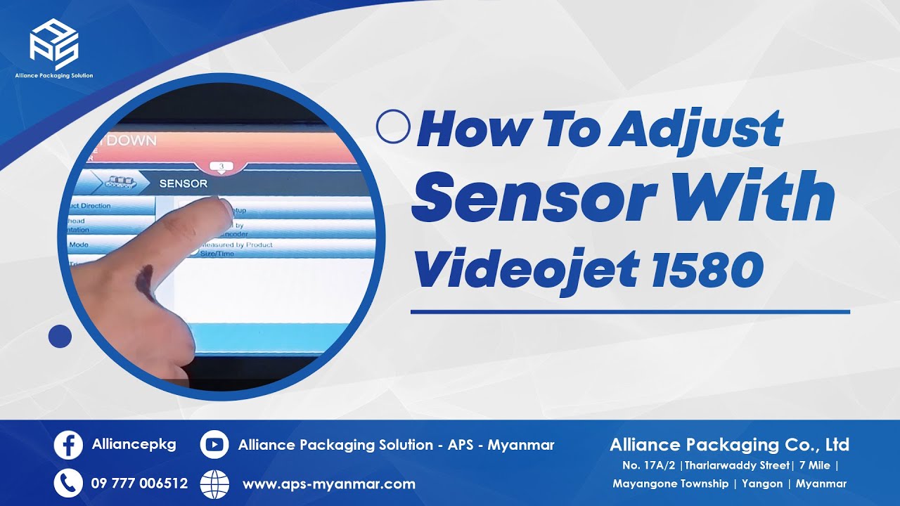 VJ 1280/1580 series /  How to adjust sensor position