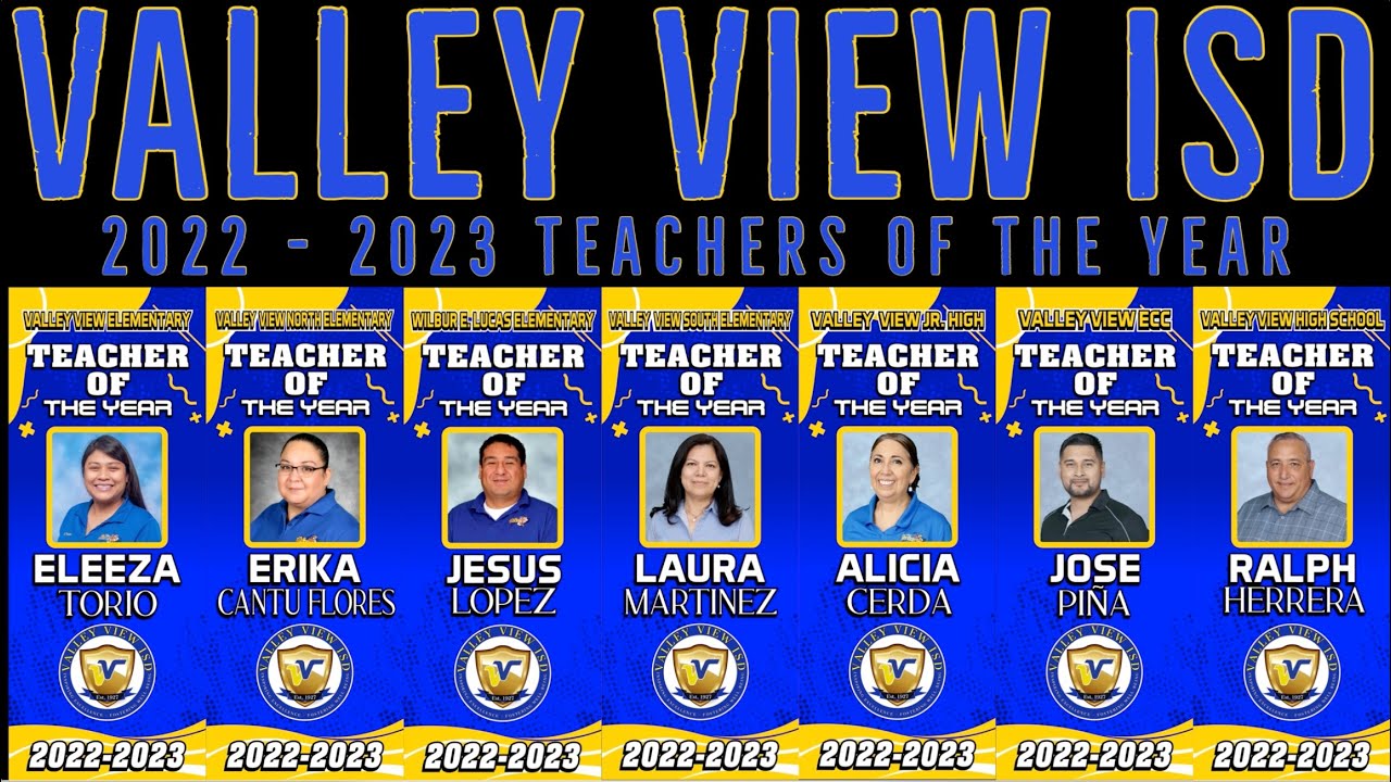 Valley View ISD Teachers of the Year 22   23 Video