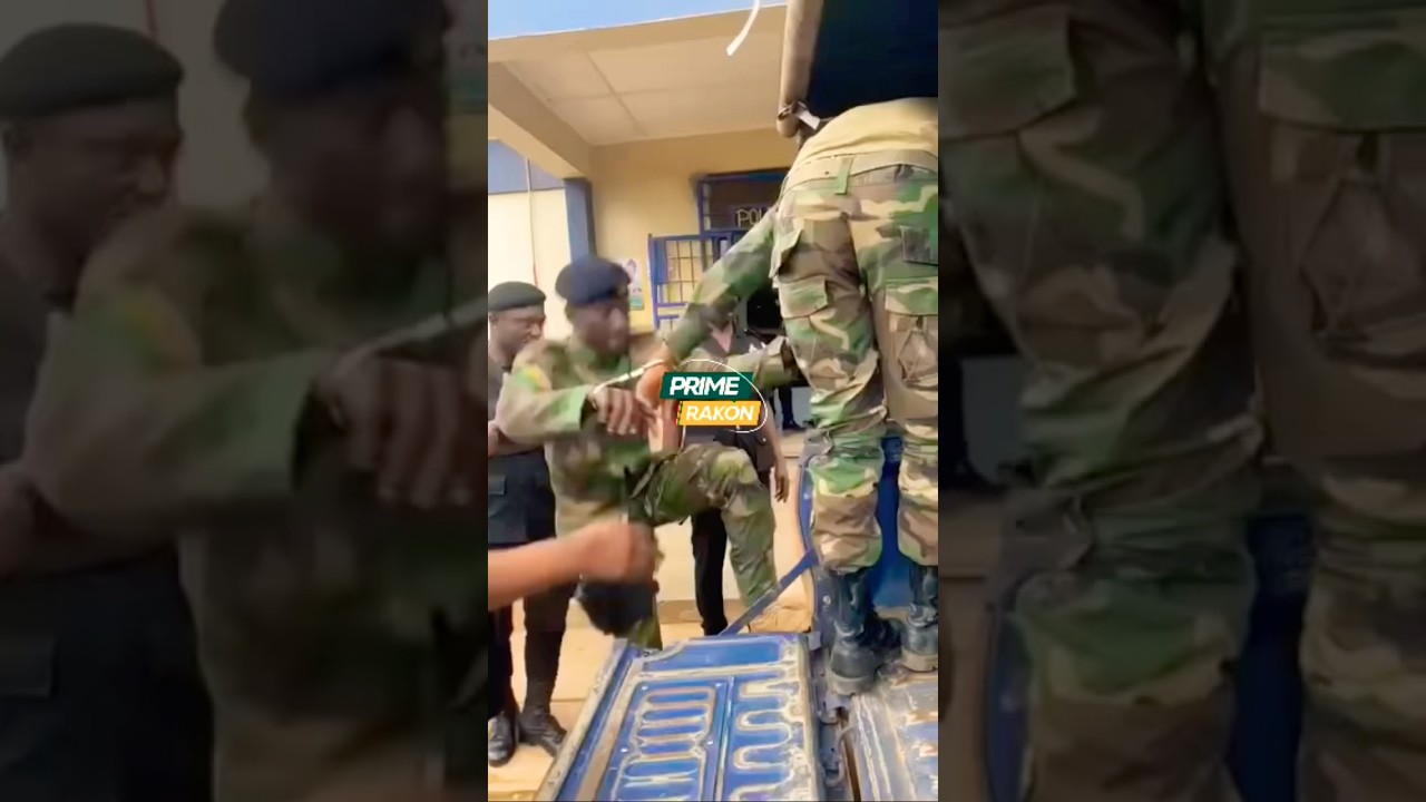 News: Two Military men arrested for alleged mining site robbery in Obuohu Prestia🚓👮🇬🇭