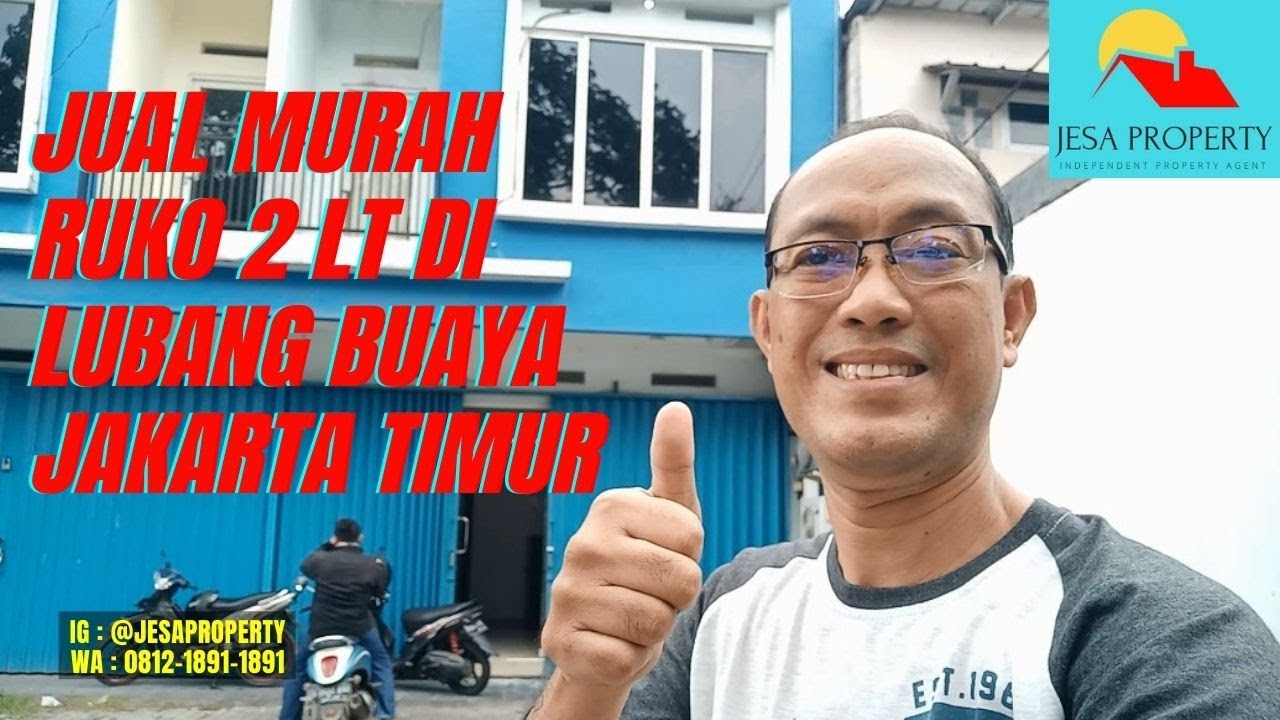 Jual Murah Ruko 2 Lantai di Lubang Buaya Jakarta Timur Hub 081218911891