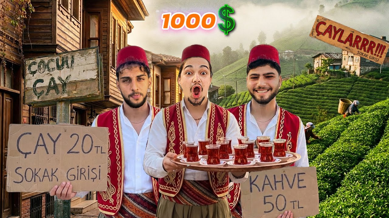 1 G&Uuml;N BOYUNCA SAHİLDE &Ccedil;AY SATTIK!!! (#HızlıTicaret)