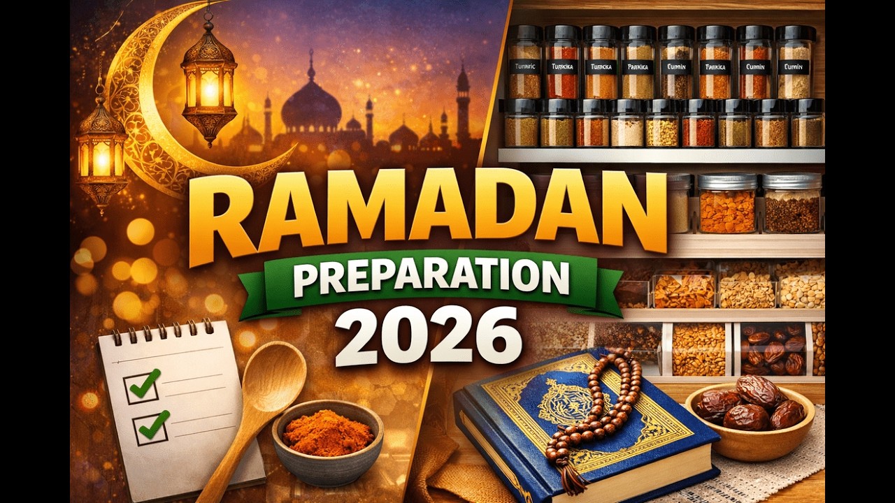 🕌🌙 Ramadan Preparation 2026 🏮✨ - Part1 🌙 |#ramadan #ramadan2026 #spicestorage