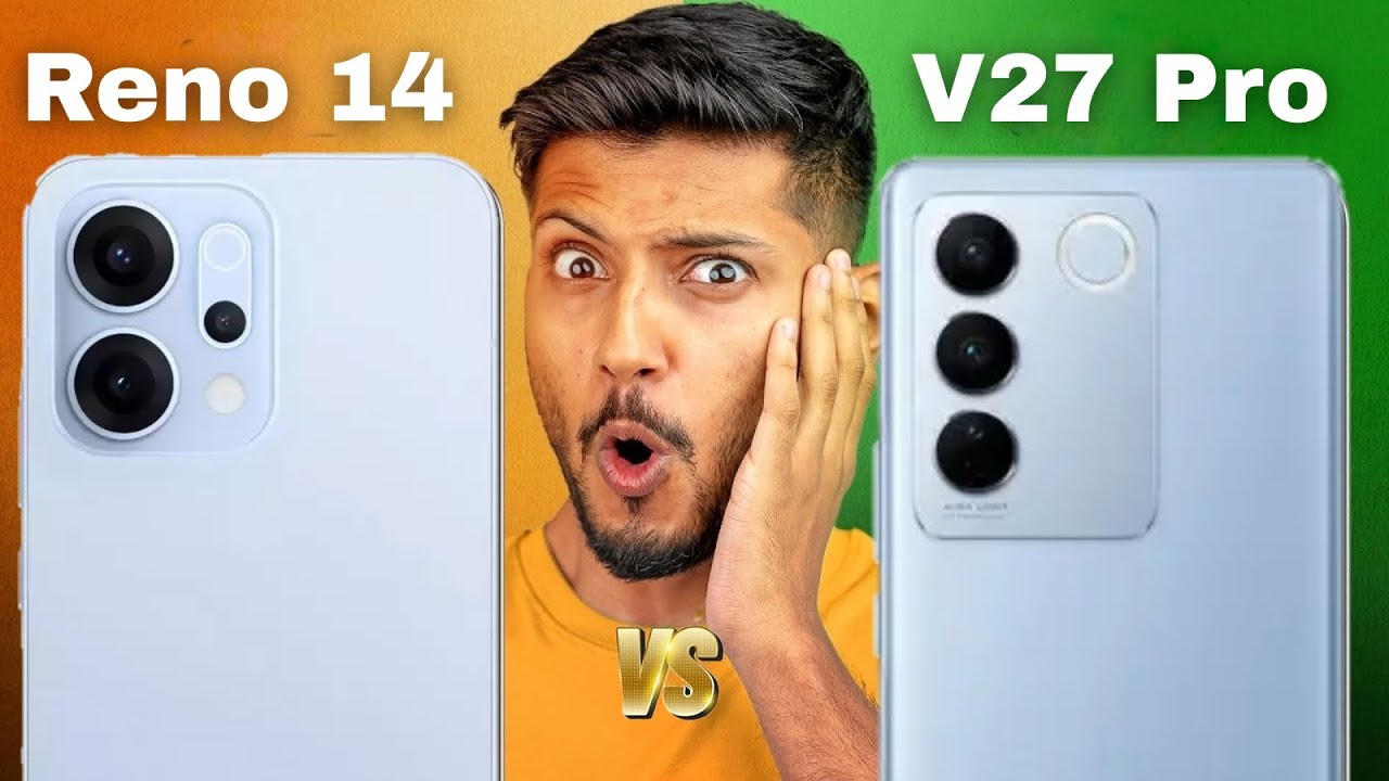 Oppo Reno 14 vs Vivo V27 Pro || Full comparison 🔥💯