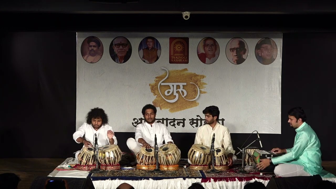GuruAbhivadan 2023 | Jagamitra x Bhargav x Vedang | Tabla Trio | Jhaptaal