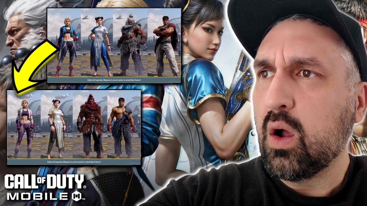 CODM x Street Fighter ALTERNATE SKINS UNLOCKED!!