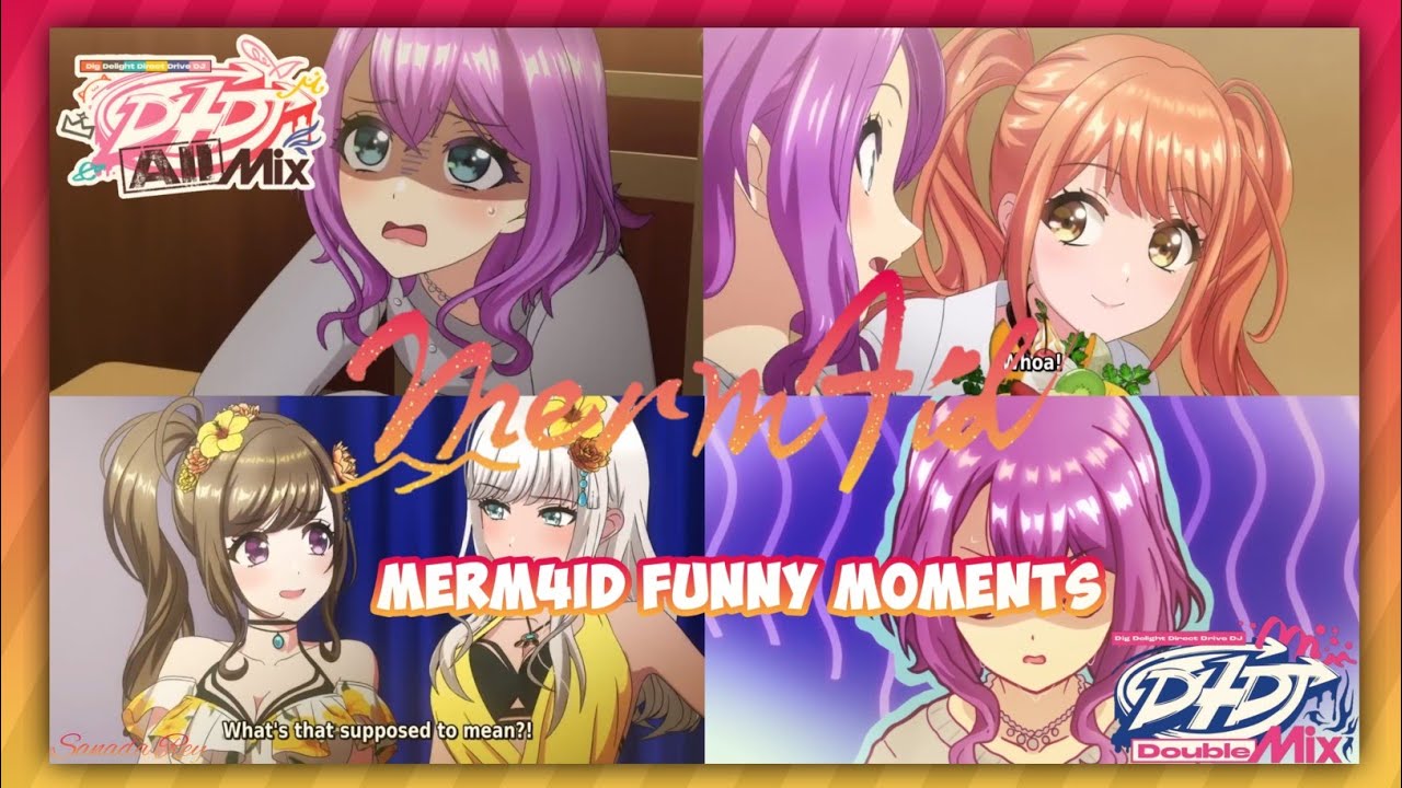 D4DJ All Mix & Double Mix || Merm4id Funny Moments