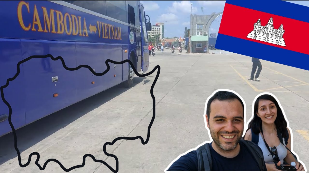 Andiamo in CAMBOGIA, da Ho Chi Minh a Phnom Penh in bus. Vlog N. 28