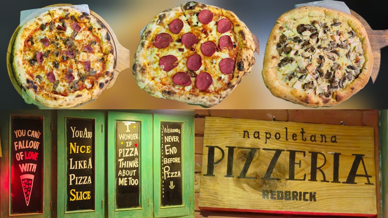 Napoletana Pizzeria Redbrick Karachi | Authentic Italian Pizza Experience Vlog