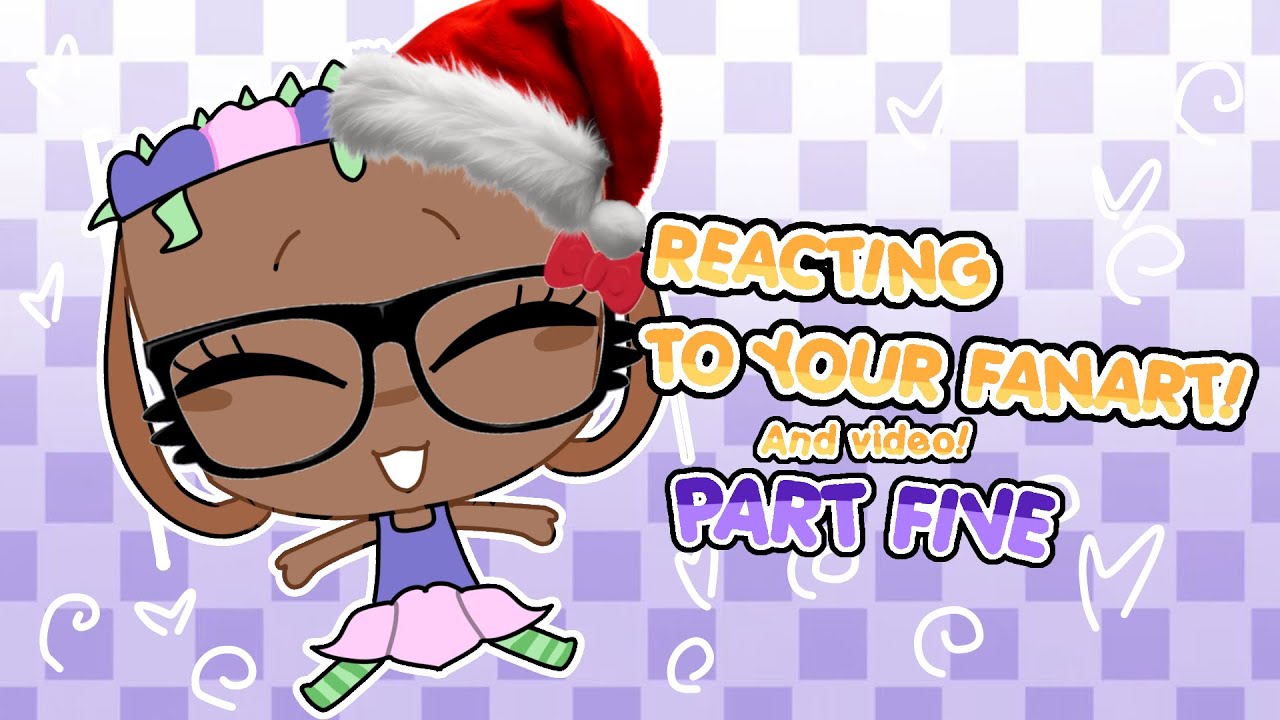 ||REACTING TO YOUR LOVELY FANART!PART  FIVE 🎀💞||(aikoissilly)#roblox #fypfyp #dandysworld
