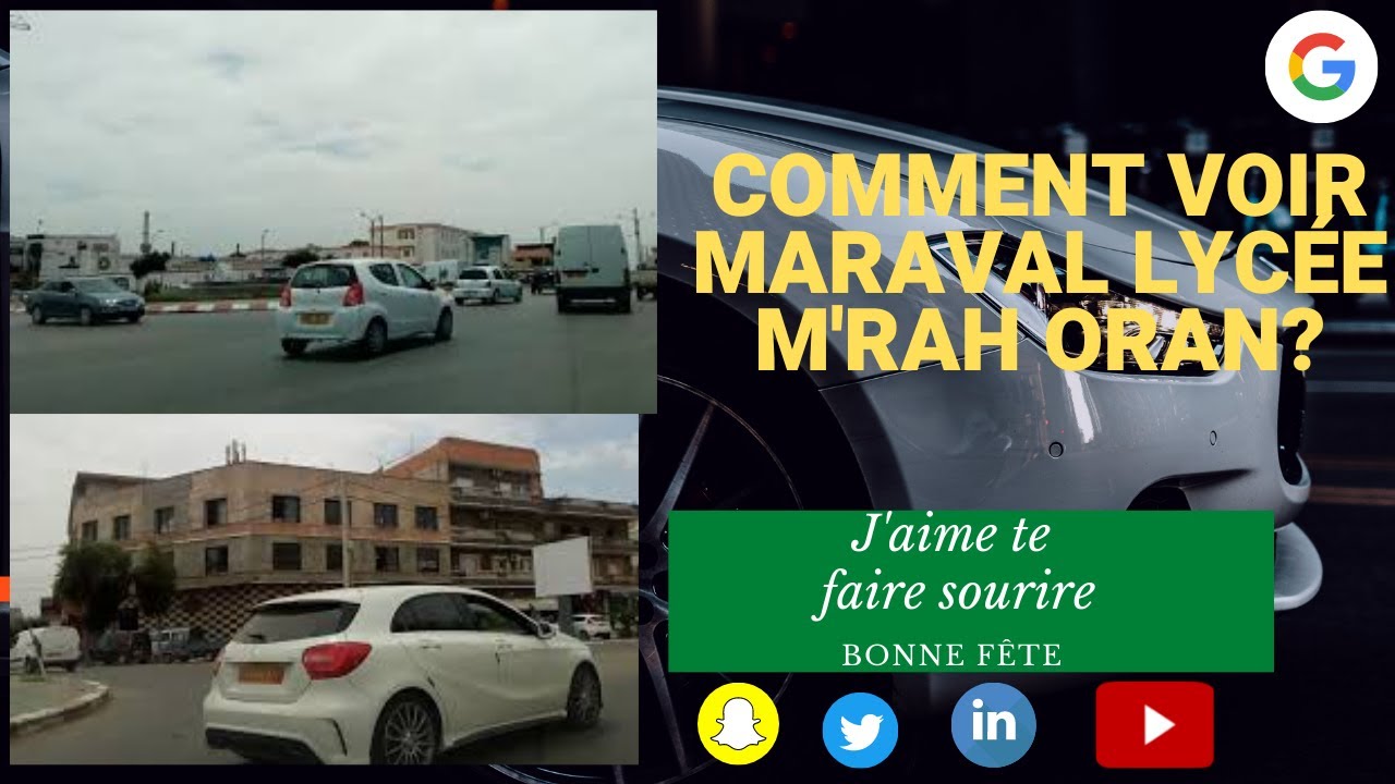 #CommentVoirMaravalLycéeM'rahOran?