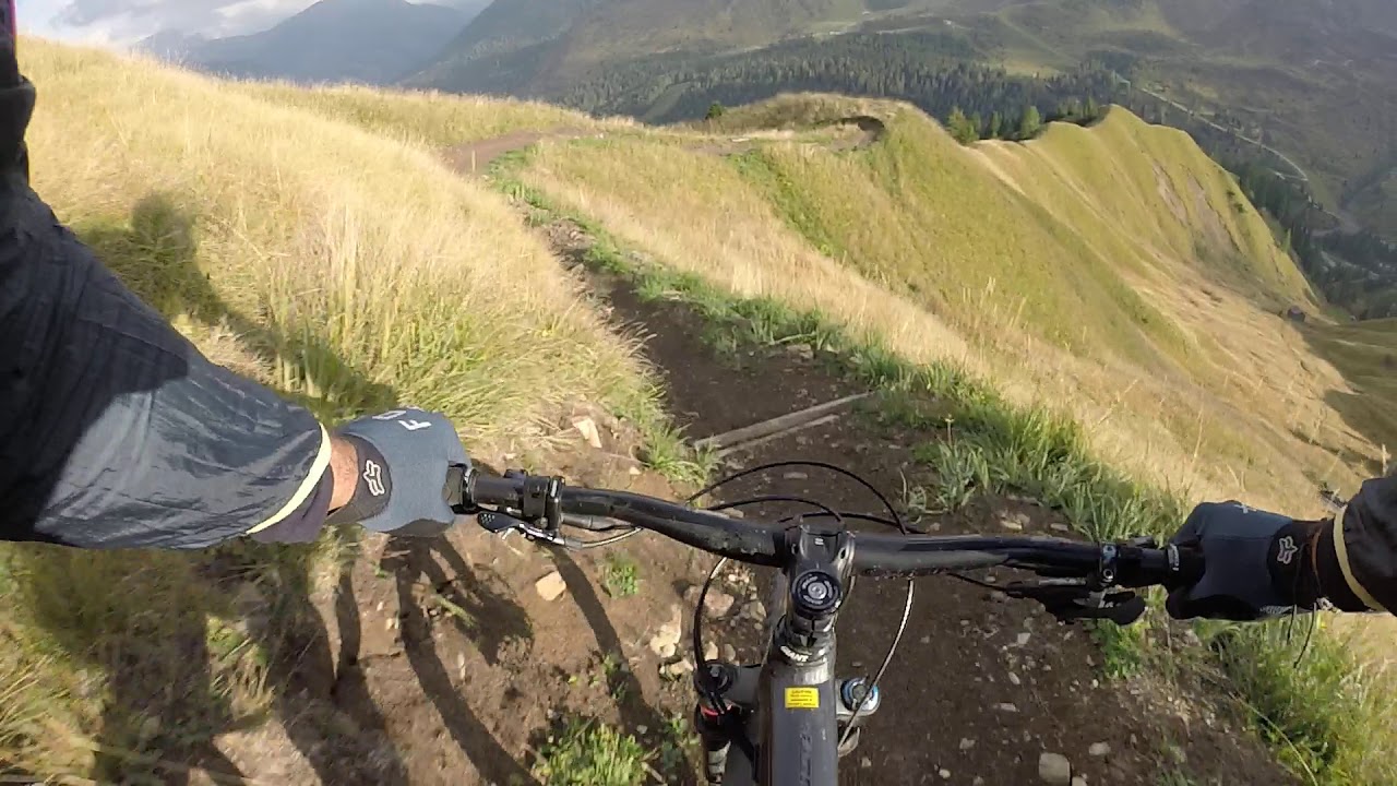 Dolomiti mtb-Pordoi burz Arabba trail