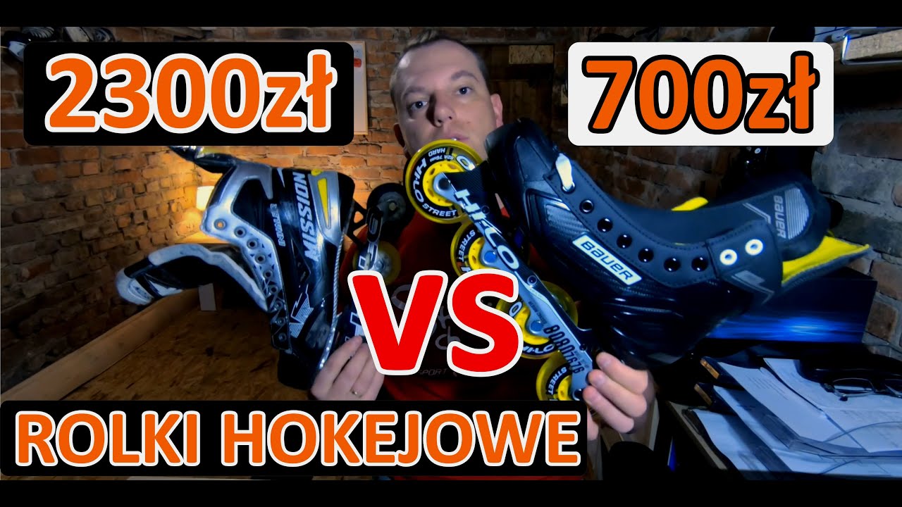 W jakich rolkach jeżdżę❓ Porównanie rolek hokejowych 💥 rolki tanie 🆚 drogie 💲💲💲