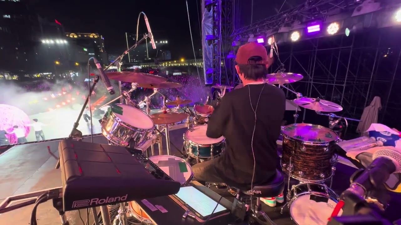 [DRUMCAM] CUỘN LEN - JSol Live band (Drummer Du Bảo , Mr.Bott Band Nguyễn Thanh Bình).genfes2025