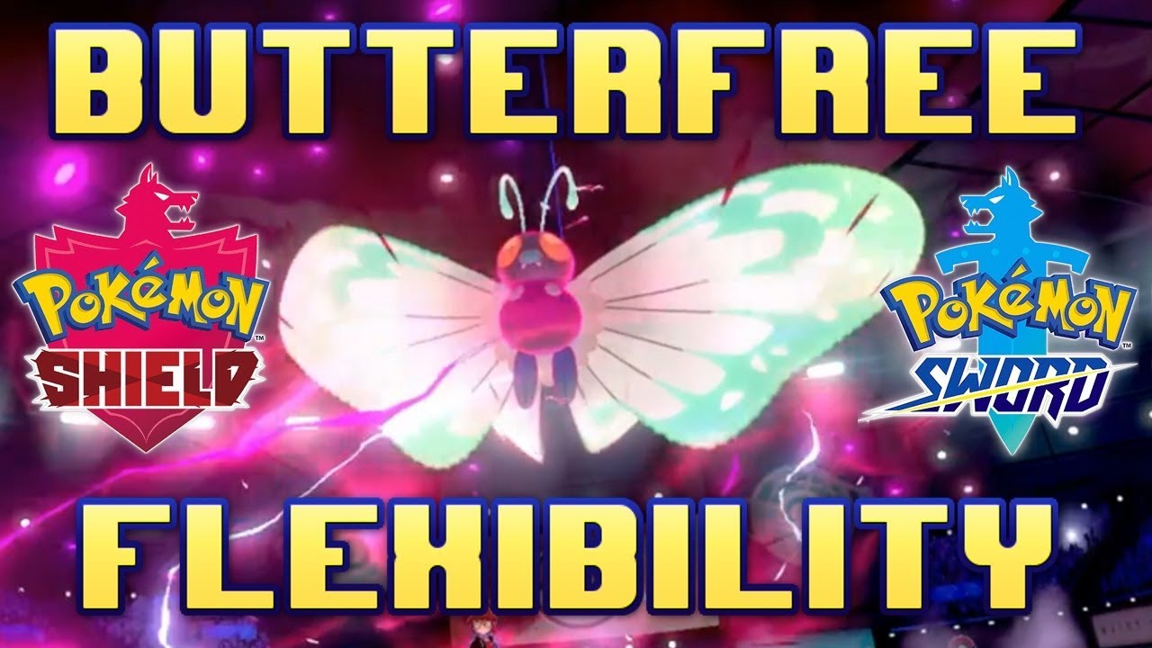 Гибкость Butterfree! Соревновательный VGC 2020, парные бои по Wi-Fi в Pokemon Sword and Shield.