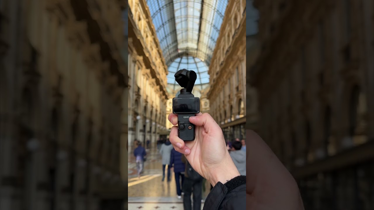 Exploring Italy with Osmo Pocket 3 | Cinematic Rotating Screen Shots 🇮🇹✨