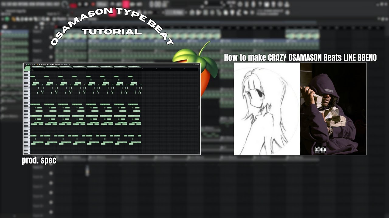 How to make CRAZY OSAMASON Beats LIKE BBENO!