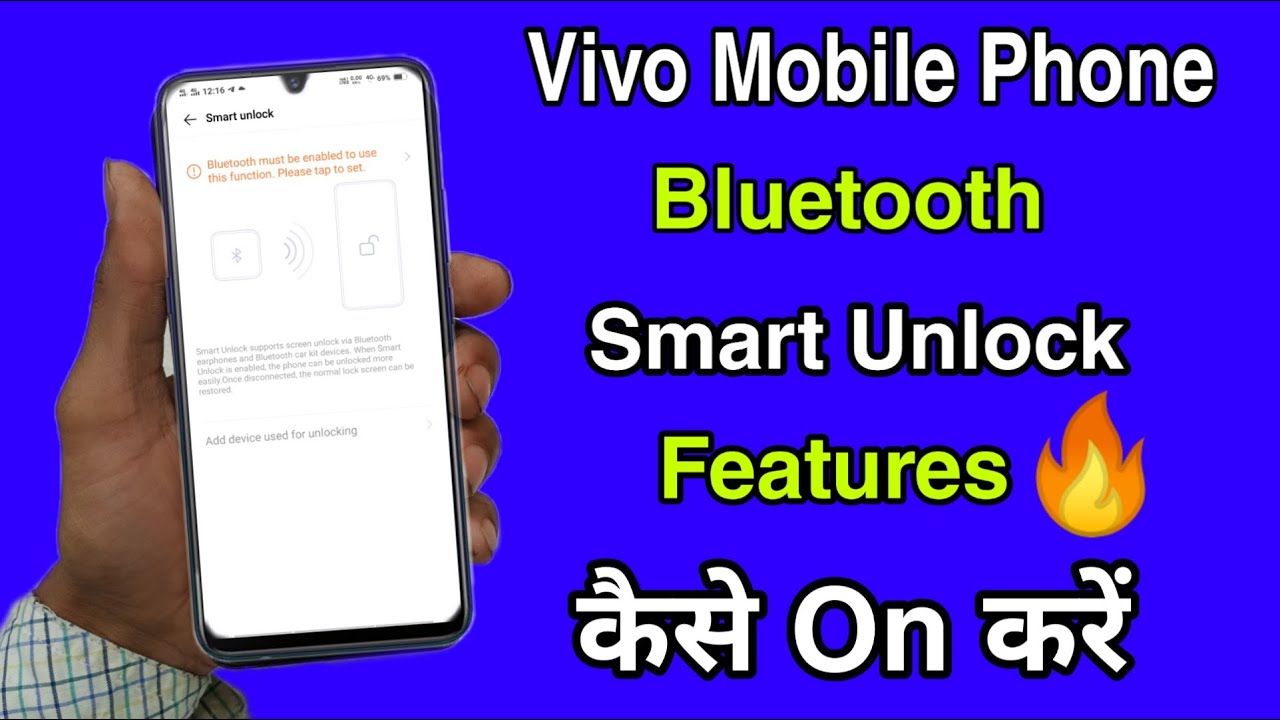 How To On Vivo Smart Unlock || Bluetooth Devices Connect Smart Lock Kaise On Kare | technical Salman