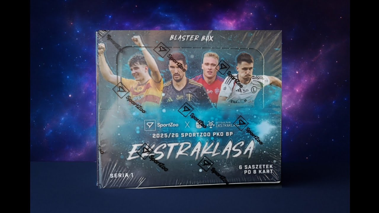 SportZoo PKO BP Ekstraklasa 2025/26 seria 1 Blaster Box