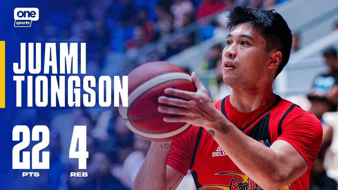 Juami Tiongson EXPLODES WITH 22 PTS for San Miguel🔥 | PBA SEASON 49 COMMISSIONER&rsquo;S CUP | HIGHLIGHTS