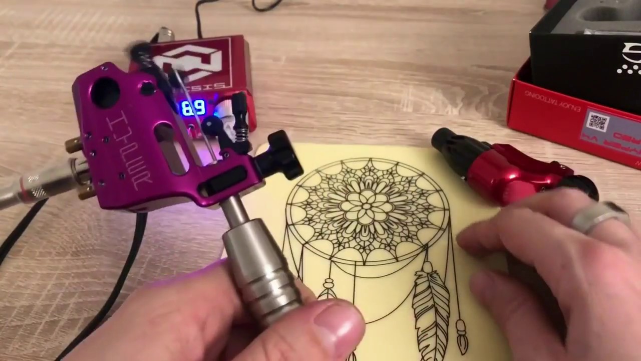 FREDIMIX TATTOO 2018 :  MACHINE  HYPER V4 ELLE SAIT TOUT FAIRE ET BIEN