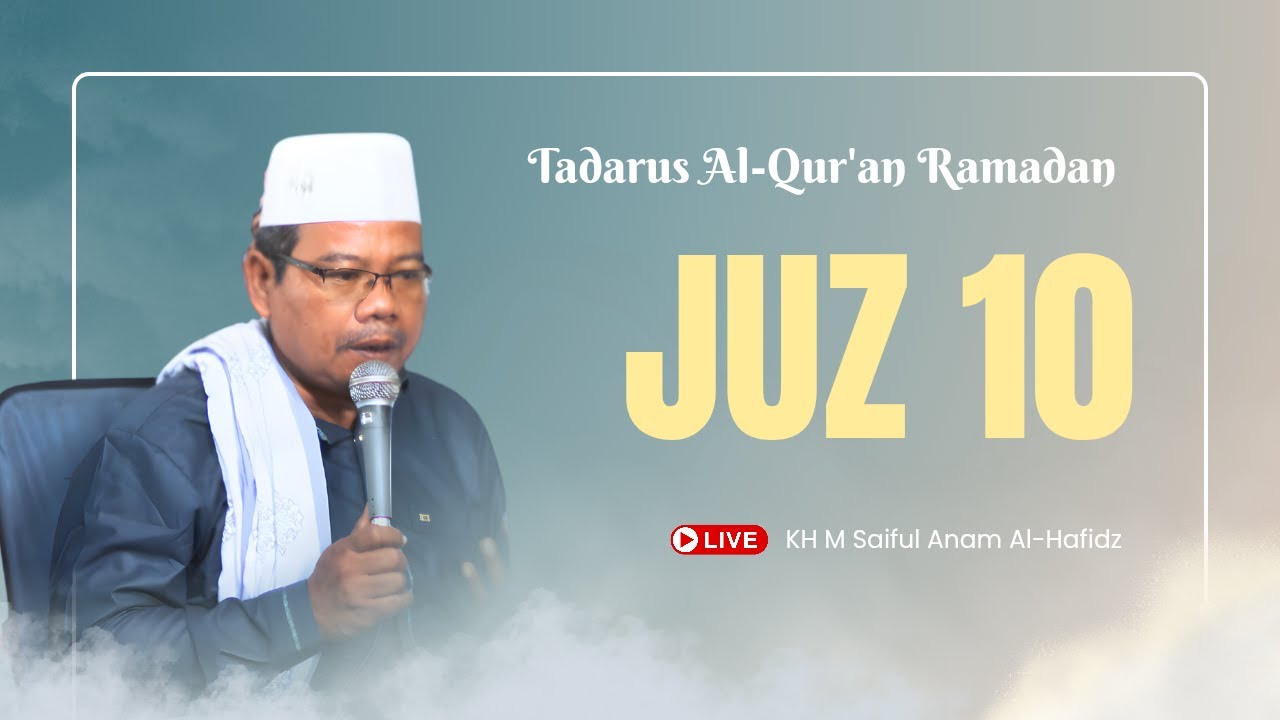 🔴[LIVE] TADARUS AL-QUR'AN BIL GHOIB - KH M Saiful Anam Al-Hafidz