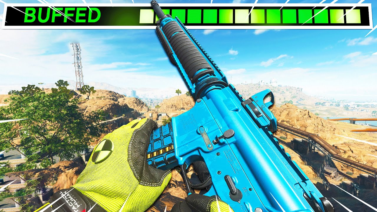 The *2 BURST* M16 is BROKEN! 20 KILLS (BEST M16 CLASS WARZONE 2)