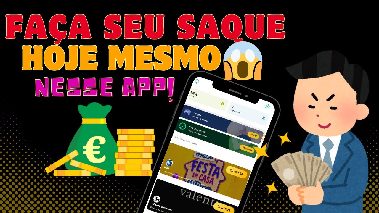 5 Minutos Para Ganhar Dinheiro Com Novo App Modatta