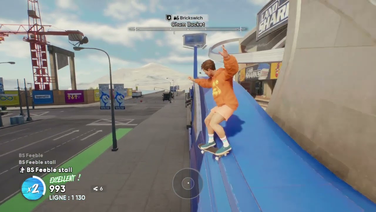 découverte de nouvelles méga rampes de skate