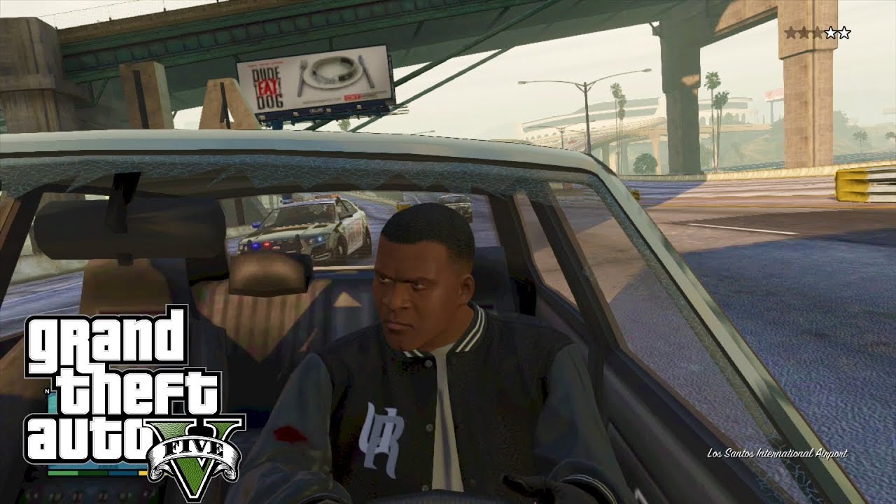 Grand Theft Auto V (Xbox 360) Free Roam Gameplay #8 [1080p]
