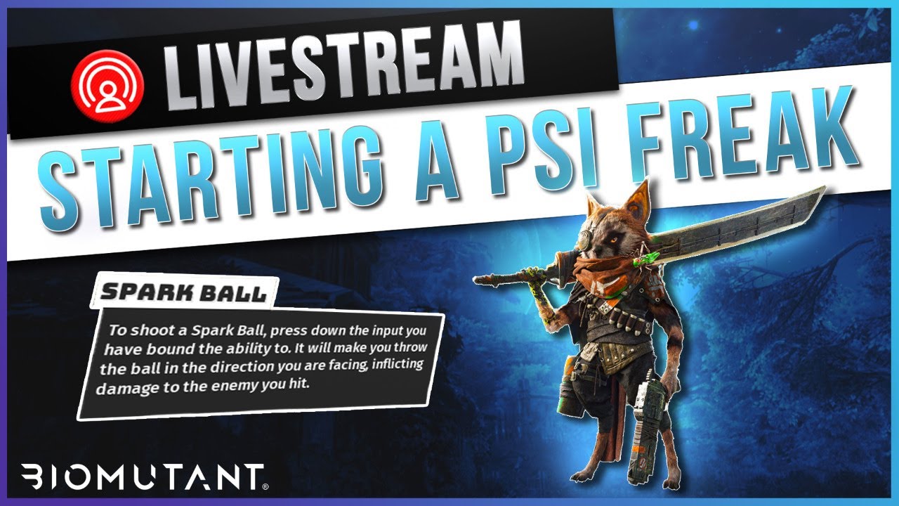 Biomutant Early Access, Psi-Freak, First 6 Hours [PC] | Biomutant