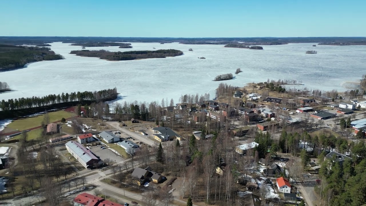 Sights over Parikkala muncipality near the Eastern border, Southeast of Finland 22.4.23 II