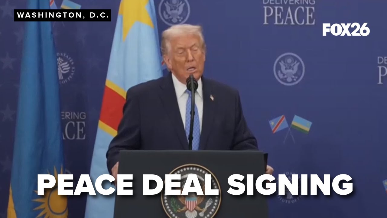 Trump hosts leaders of Congo and Rwanda to finalize peace deal