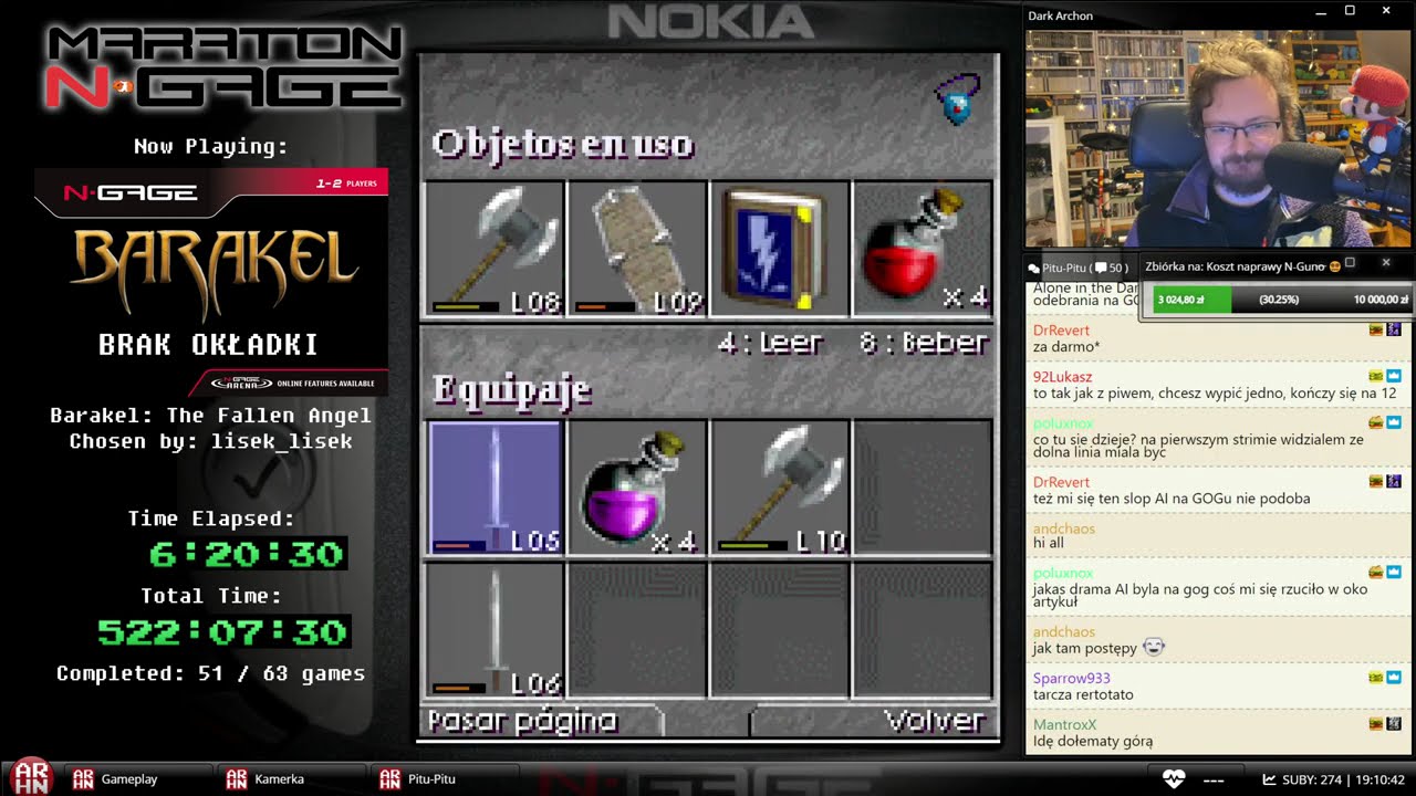 Maraton N-Gage: Barakel: The Fallen Angel #3 [02.02.2026]