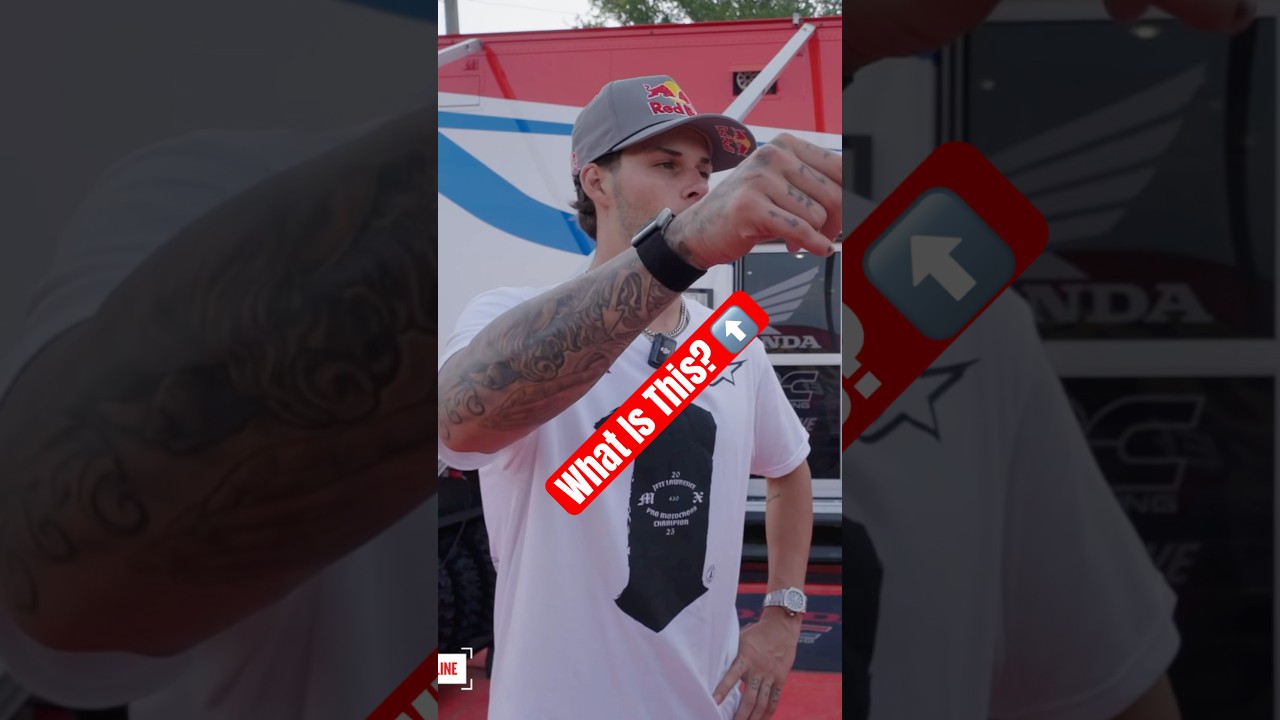 What's On Jett Lawrence's Wrist? 