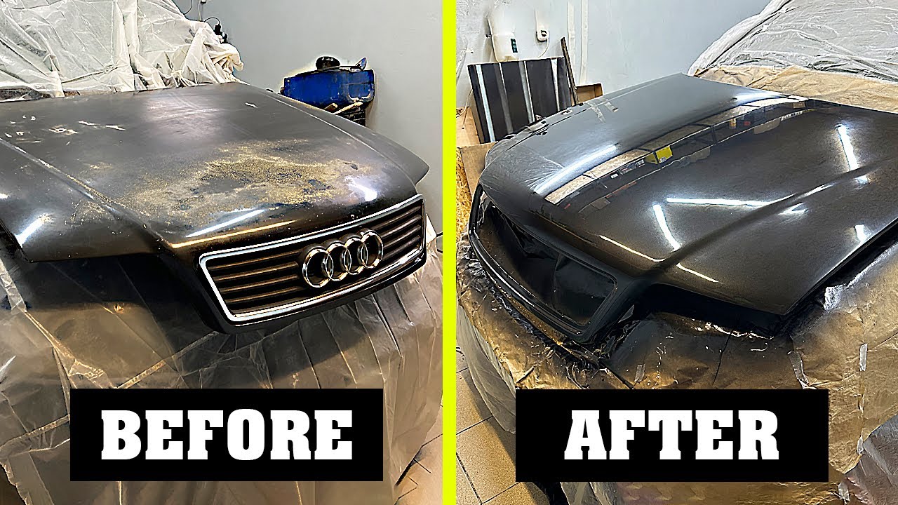 Что делать, если лак и краска на капоте отслаиваются? Перекраска капота в Garage Diy