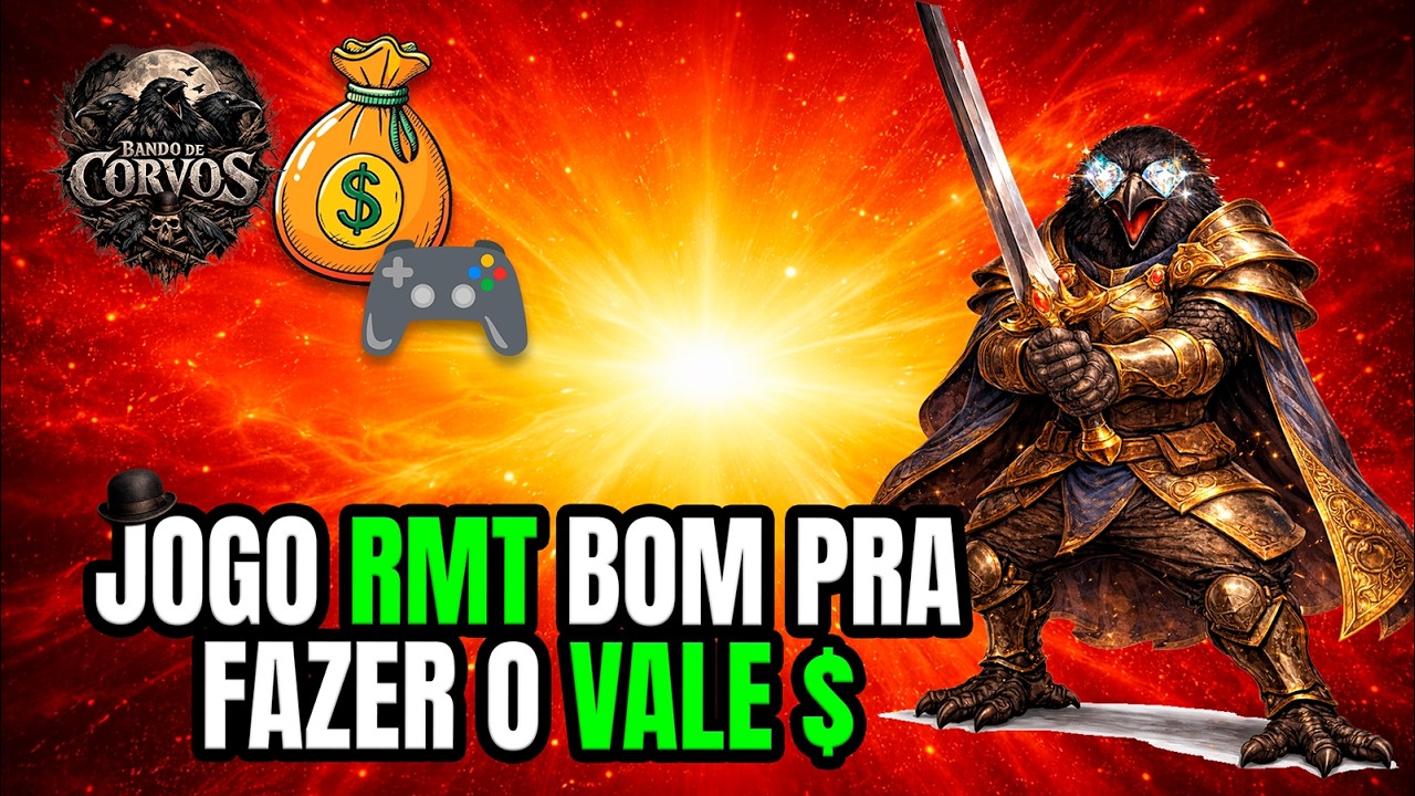Qual jogo come&ccedil;ar pra fazer R$50 no modo f&aacute;cil! Dinheiro com jogos RMT
